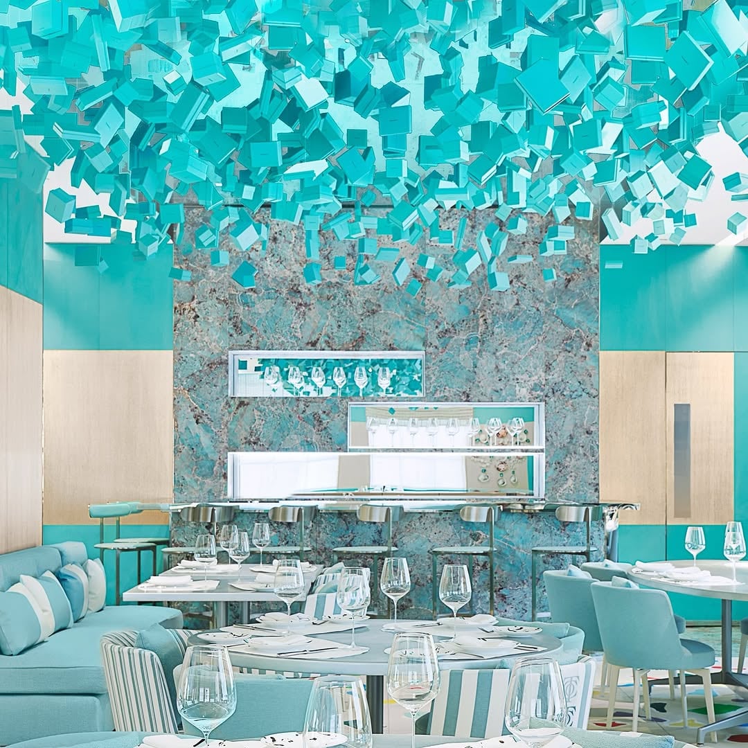 Cafetería Tiffany en Nueva York