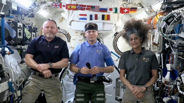 Astronautas atrapados en la Estación Espacial Intrnacional: Butch Wilmore y Suni Williams