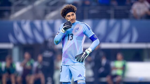 Guillermo Ochoa, en la Liga de Naciones de la Concacaf.