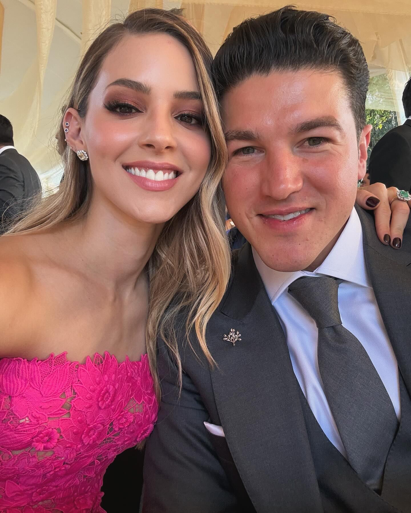 Mariana Rodríguez y Samuel García