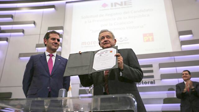 Lorenzo Córdova y AMLO