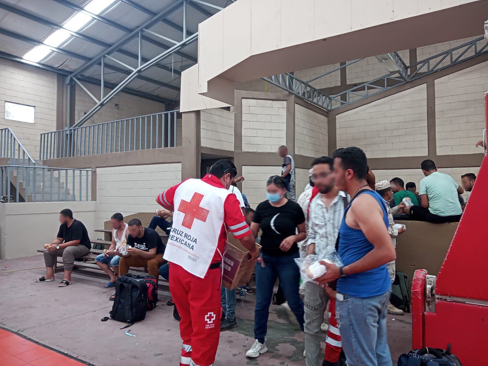Rescate de migrantes en Sonoyta, Sonora