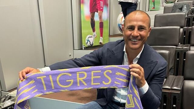Fabio Cannavaro mostró su apoyo al Club Tigres Femenil