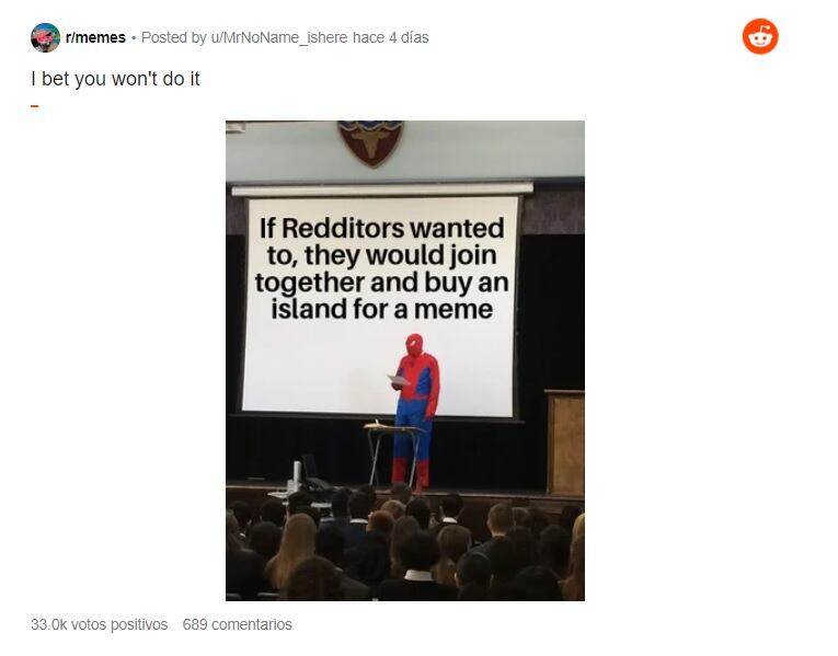Usuarios de 'reddit' planean comprar una isla