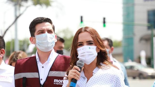 Clara Luz Flores, candidata de Morena a Nuevo León