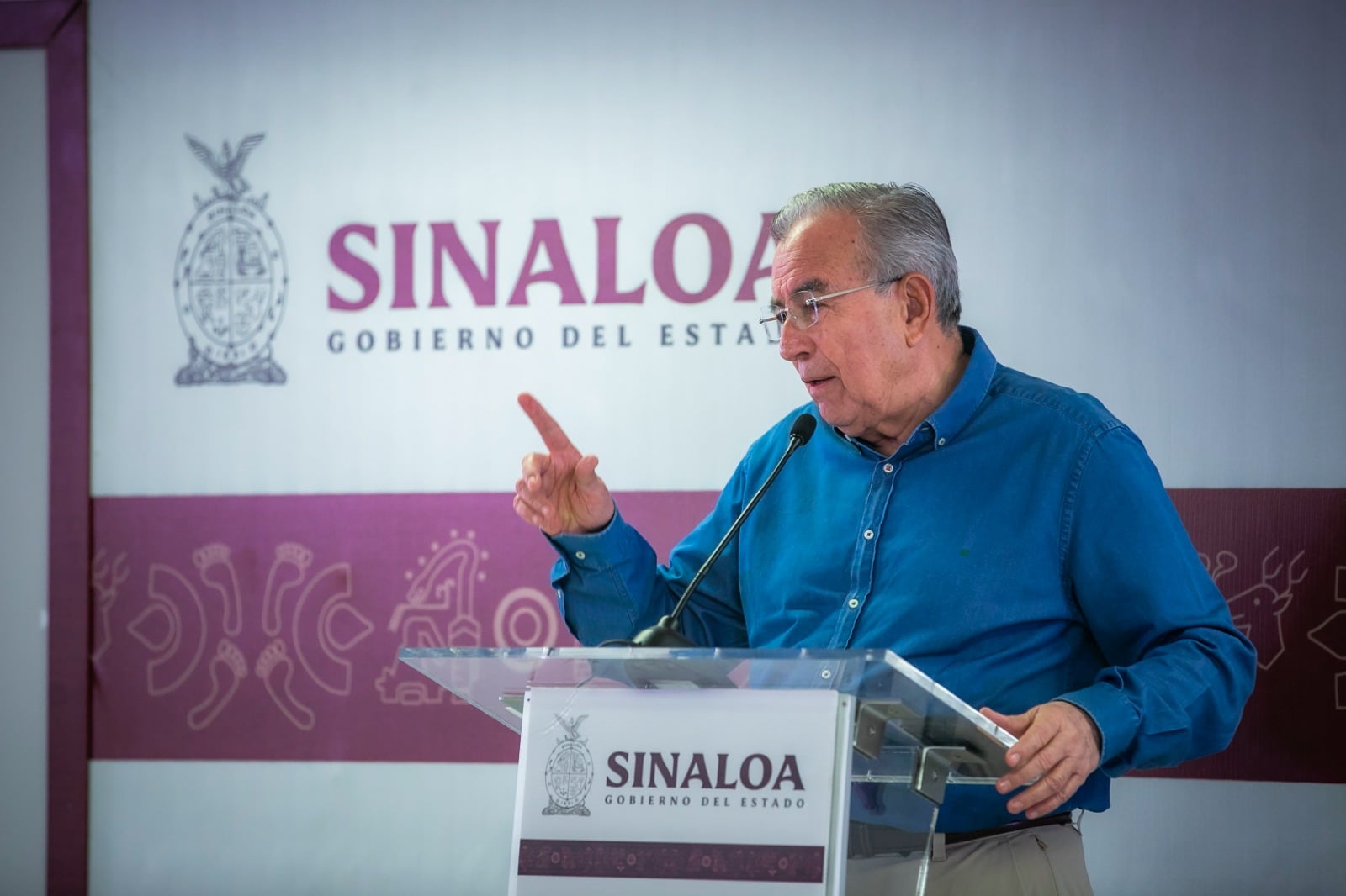 Rubén Rocha, gobernador de Sinaloa