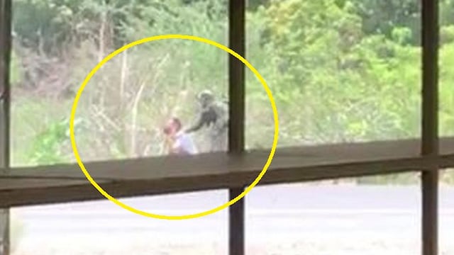 Detención de El Abuelo. Disparos de Marina.