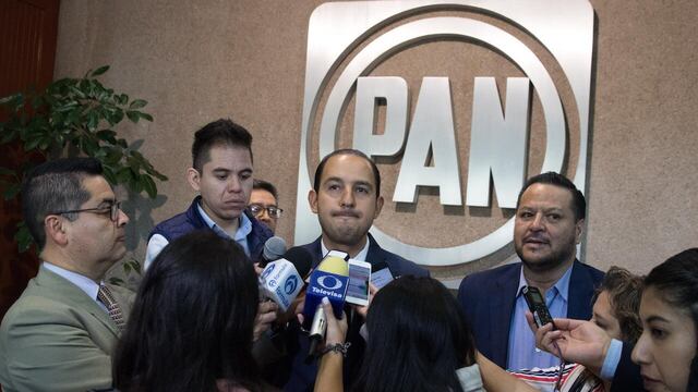 Marko Cortés Mendoza, dirigente del Partido Acción Nacional.