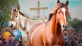 Juez ordena proteger caballos y burros en Viacrucis de Iztapalapa 2026
