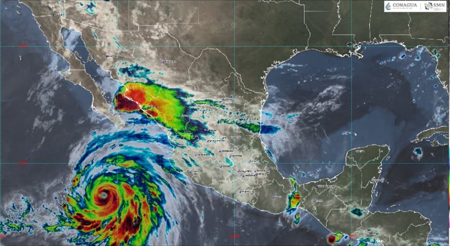 Huracán Hilary ya es categoria 4