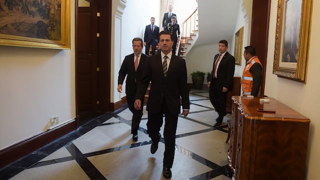Enrique Peña Nieto en Los Pinos