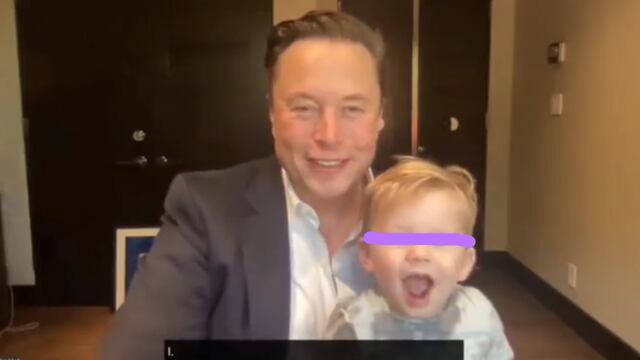 Hijo de Elon Musk robó el corazón de Internet
