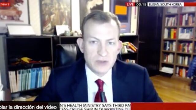 Profesor universitario Robert Kelly.