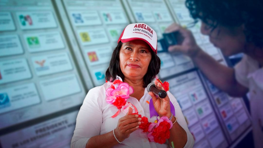 Abelina López destapa sus aspiraciones en Guerrero para 2027.