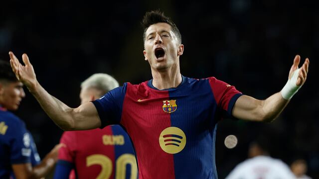 Robert Lewandowski, jugador del Barcelona