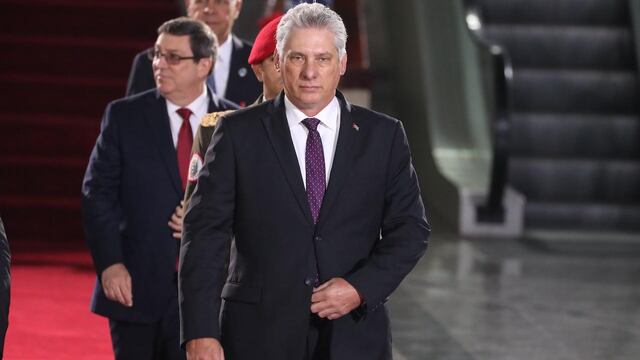 Miguel Díaz-Canel, presidente de Cuba