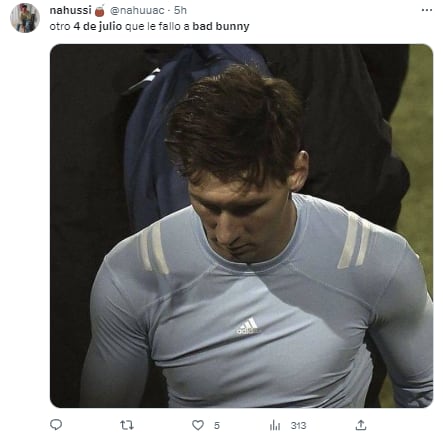 Memes por el 4 de julio pidiendo perdón a Bad Bunny porque no le cumplieron