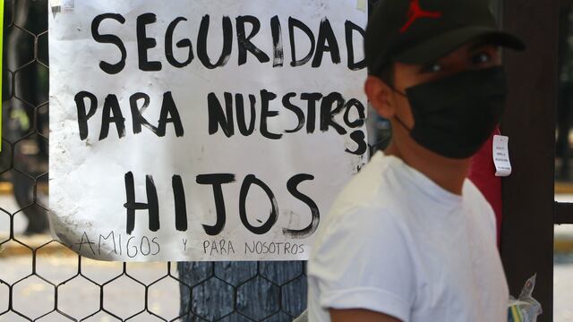 Protesta por el caso de Hugo Carbajal