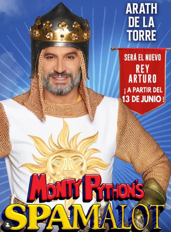Arath de la Torres se integra a Spamalot