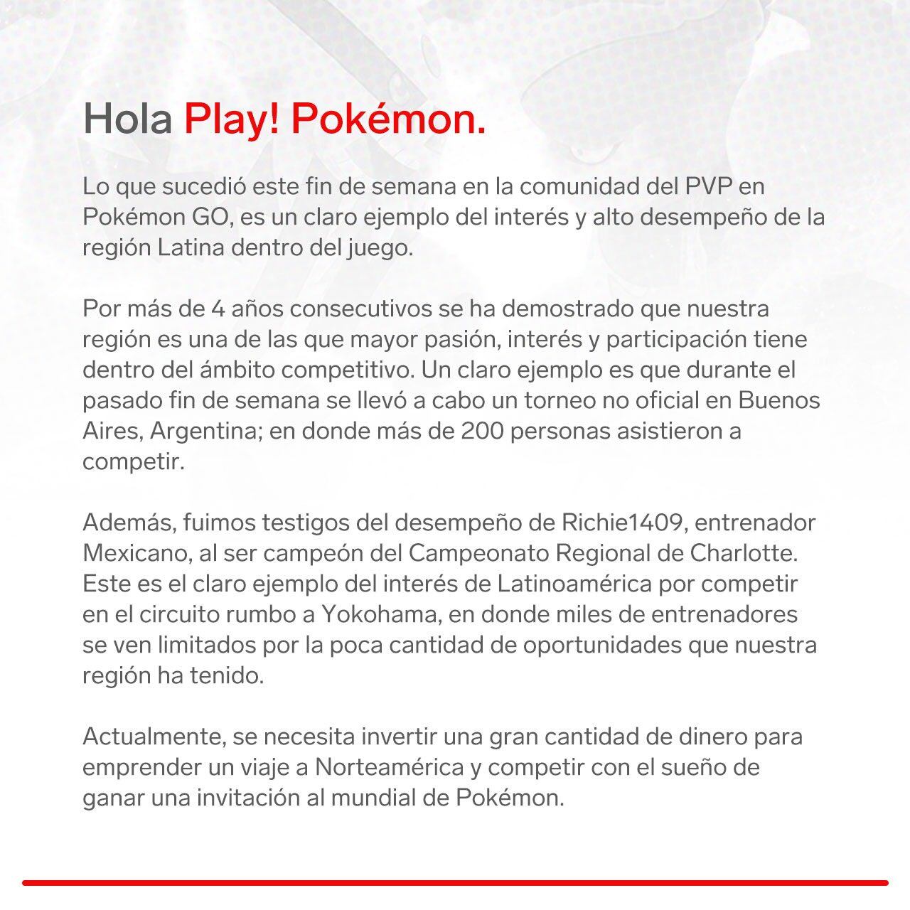 Fans de Latinoamérica de Pokémon Go piden más apoyo