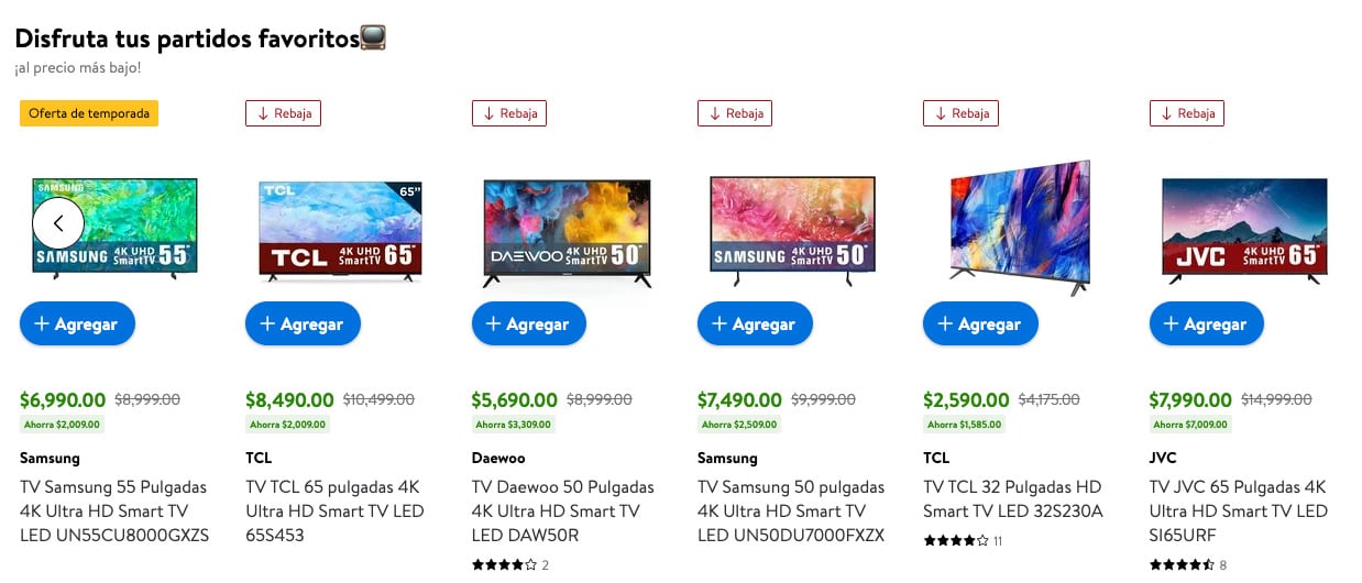 Martes de Frescura Walmart