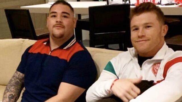 Andy Ruiz y Canelo