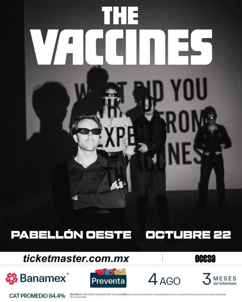 The Vaccines en Pabellón Oeste