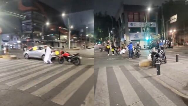 Repartidores por aplicación realizan bloqueo frente a Fiscalía de CDMX; exigen celeridad en casos de Daniel Tadeo y Octavio Martínez