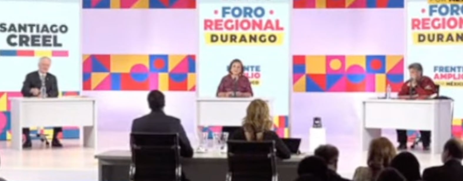 Segundo debate Frente Amplio por México