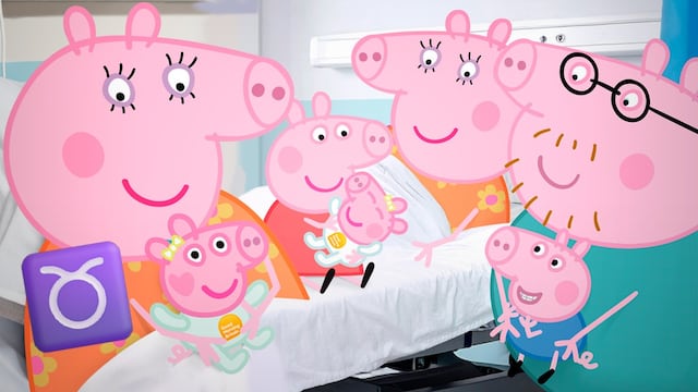 Mamá Cerdita dio a luz a Evie, la nueva hermana de Peppa Pig