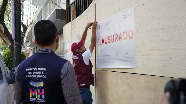 Miguel Hidalgo clausura otra obra irregular