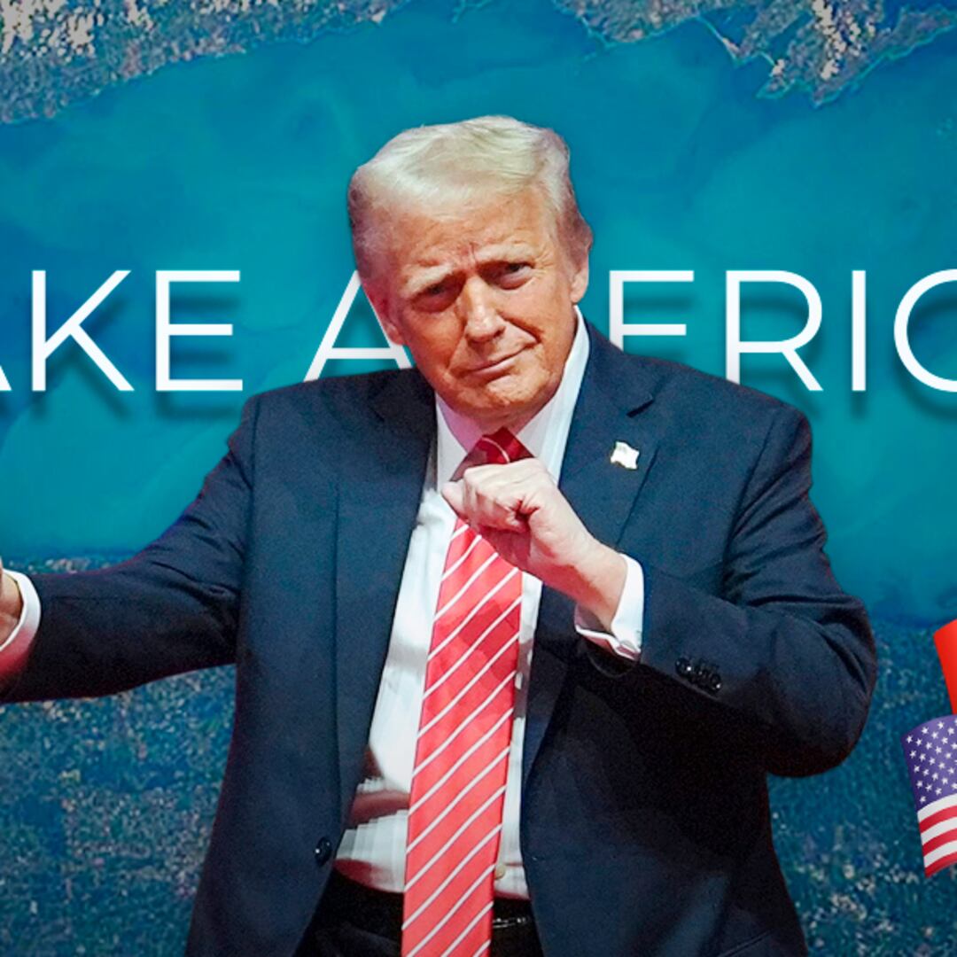 Economía en la ruina... y Trump le cambia el nombre a un lago