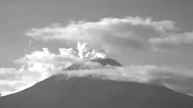 Volcán Popocatépetl el 1 de agosto