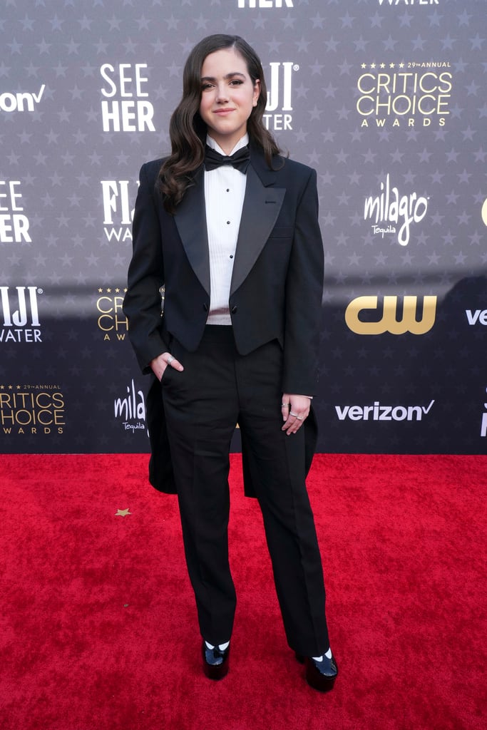 Abby Ryder Fortson en los Critics Choice Awards 2024.