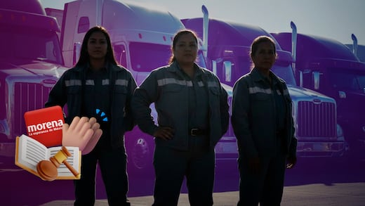 Reconocimiento a mujeres transportistas: iniciativa de Morena previo al 8 de marzo