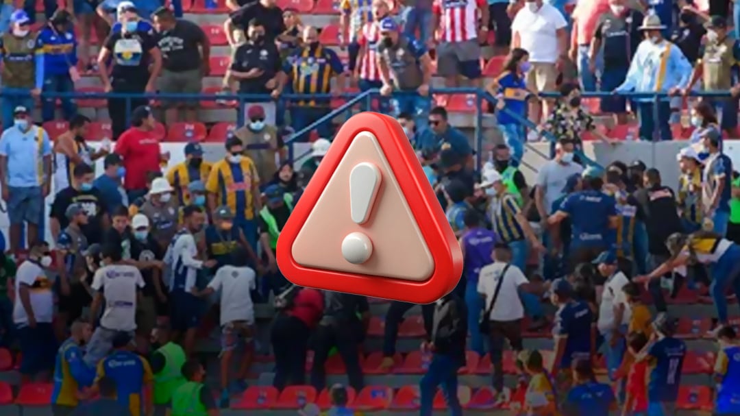 Aficionados del Atlético de San Luis son sancionados tras pelea en el estadio