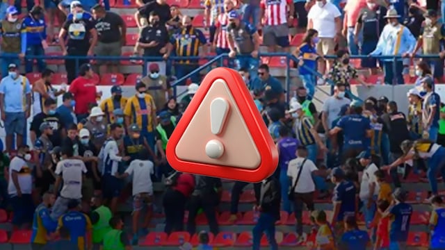 Aficionados del Atlético de San Luis son sancionados tras pelea en el estadio