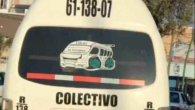 Una rata fue captada mientras viajaba en una combi a toda velocidad