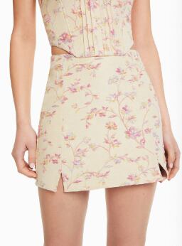 Mini falda Bershka de primavera