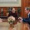 Sheinbaum se reúne con Niall Ferguson en Palacio Nacional