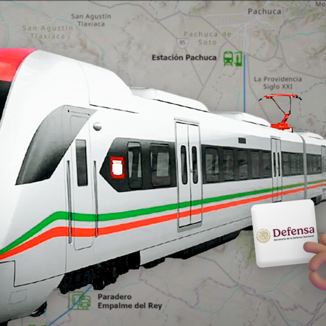 Tren México-Pachuca alcanza 34.8% de avance, informa Sedena