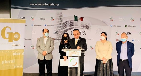 senadores del Grupo Plural