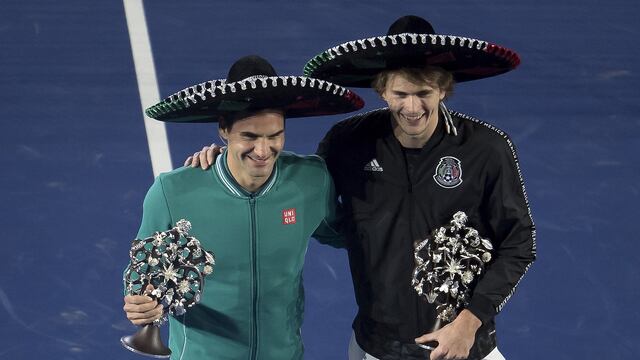 Federer y Zverev brillaron en la CDMX