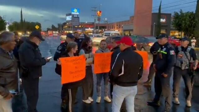 Protestas en Cuautitlán Izcalli tras robo de alumnos de CCH Azcapotzalco