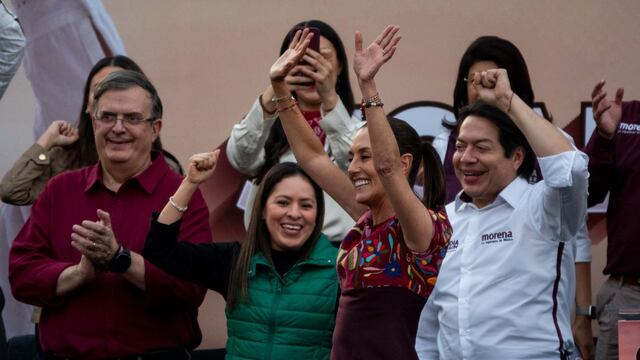 Claudia Sheinbaum, precandidata a la presidencia de la república por la coalición Morena-PT-PVEM