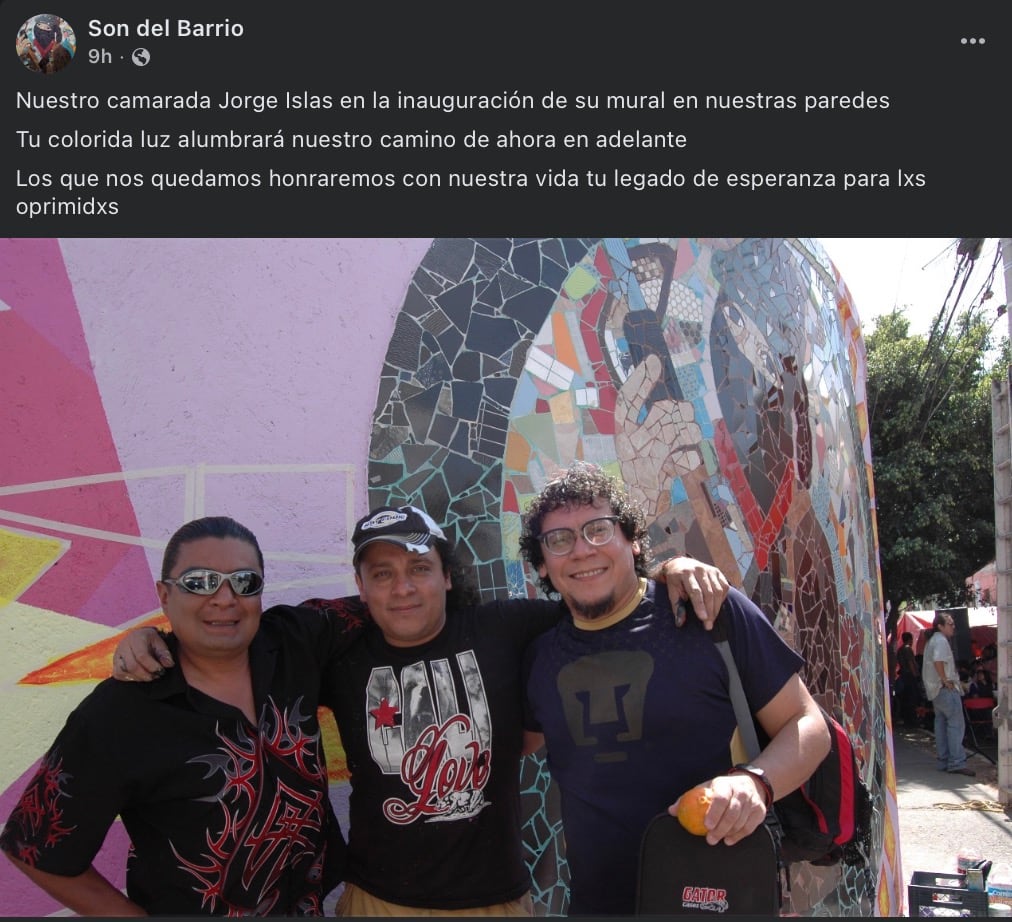 Mural del artista plástico Jorge Islas