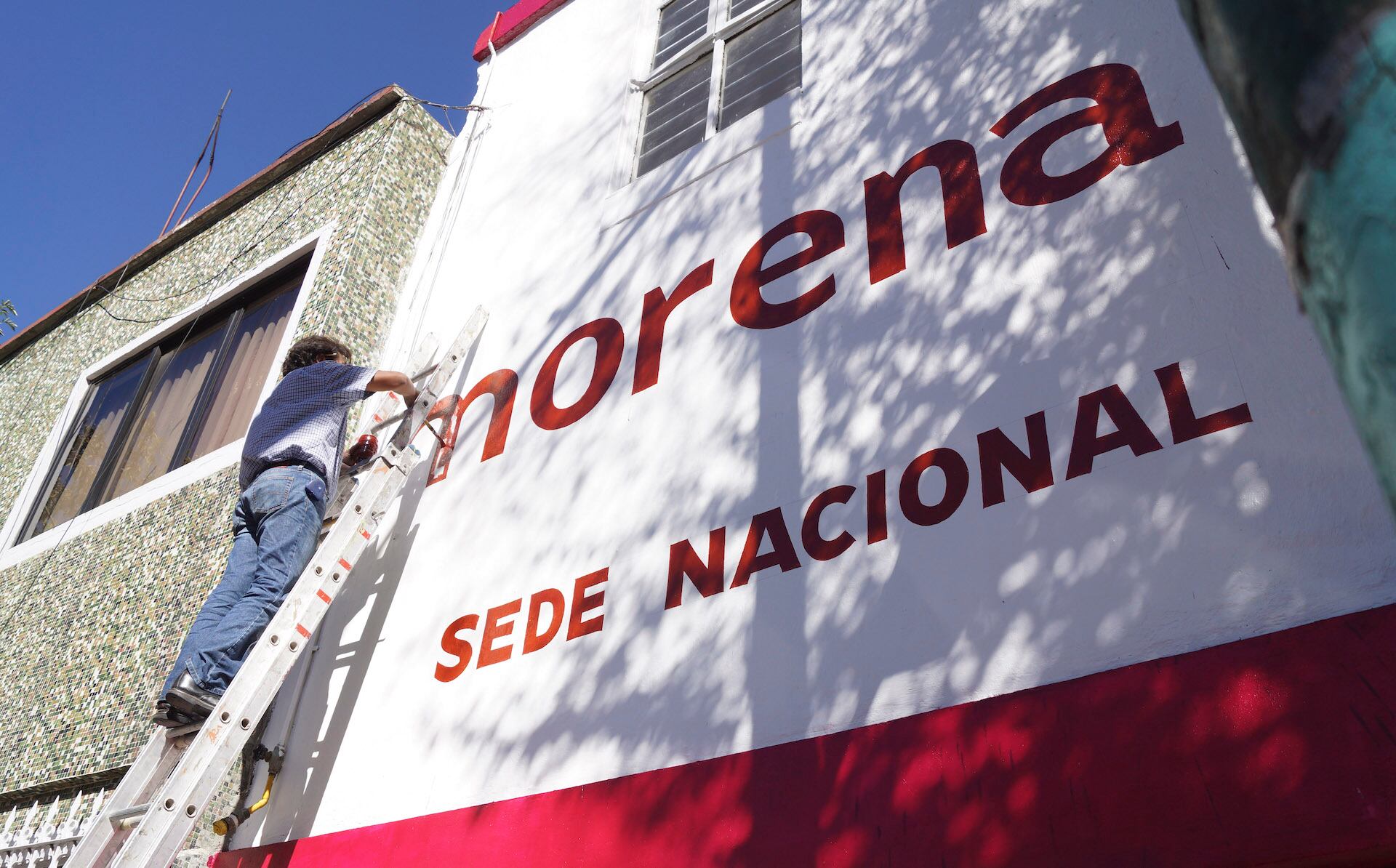 Sede nacional de Morena en la capital del país