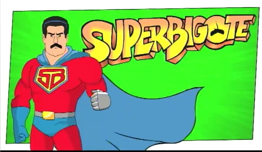 Nicolás Maduro como Superbigote