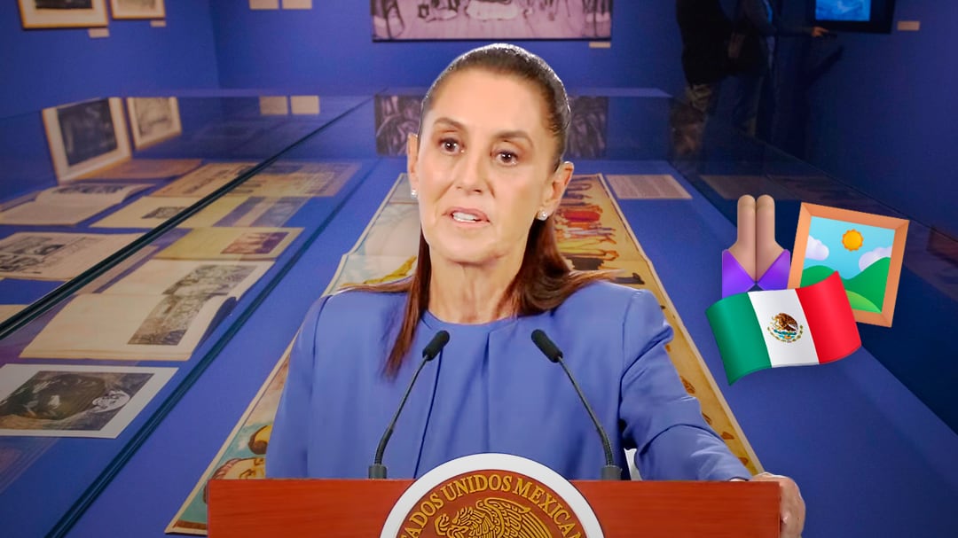 Sheinbaum busca que la Colección Gelman se quede en México