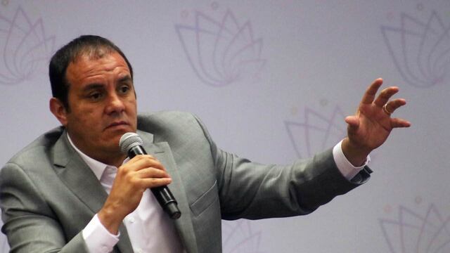 Cuauhtémoc Blanco, gobernador de Morelos.